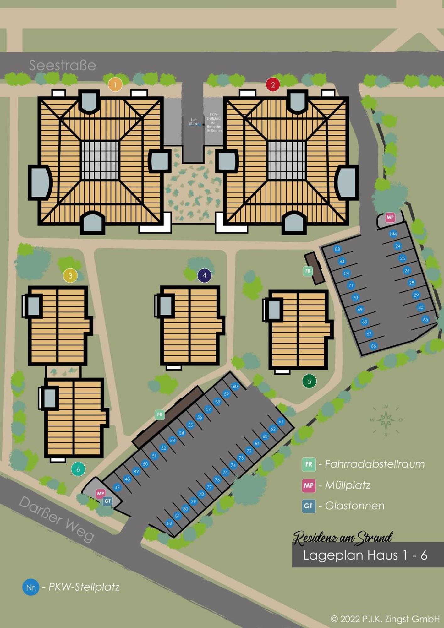 Residenz Am Strand Wohnung 2-33 Zingst Buitenkant foto